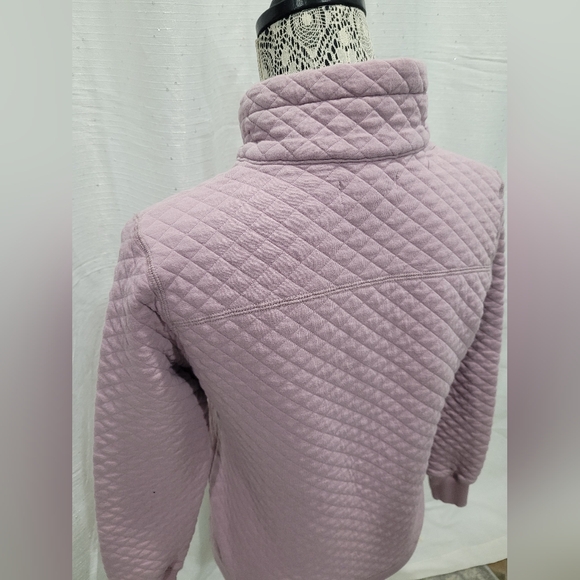 WOODS FARNHAM  WOMEN'S 3/4 SNAP SWEATSHIRT Sz XS - Picture 8 of 10